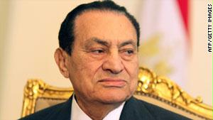 أجبرت ثورة شعبية مبارك على التنحي من منصبه في 11 فبراير/شباط الماضي