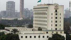 مبنى الجامعة العربية بميدان التحرير في القاهرة