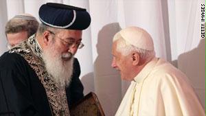 البابا كان قد ناقش مطولاً العلاقات المسيحية اليهودية