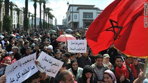 احتجاجات المغرب مرت في معظمها سلمية
