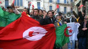 إحدى مسيرات الاحتجاج في الجزائر