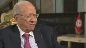 الباجي قائد السبسي رئيس وزراء خارجية تونس 