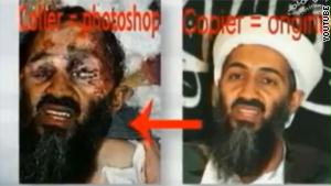 صورة مزعومة لبن لادن كشفت عنها وسائل إعلام أمريكية وباكستانية قبل أن تسارع بسحبها