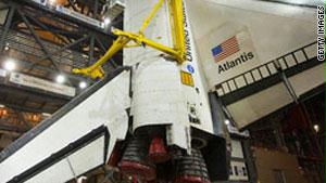 المكوك أتلانتس سينطلق إلى الفضاء في الثامن من يوليو/تموز المقبل بآخر مهمة له