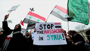رفضت سوريا التحقيق الدولي بشأن قتل محتجين