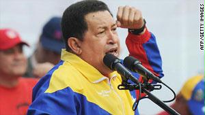 شافيز سخر من التقارير حول قاعدة صاروخية