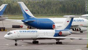 طائرة روسية من طرز ''توبوليف'' الروسية