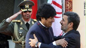 موراليس كان قد عمّق علاقاته مع إيران ورئيسها محمود أحمدي نجاد