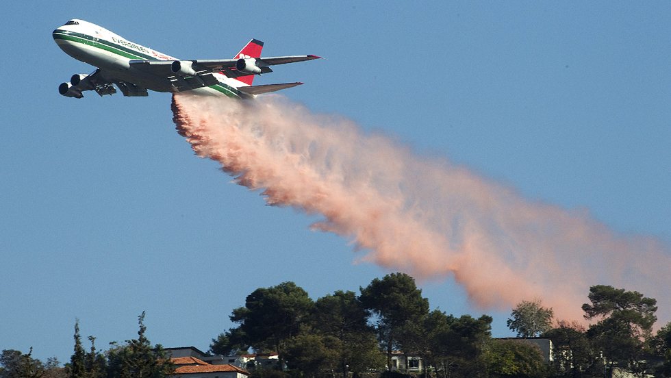Israeli wildfire: Photos