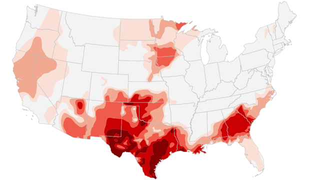 Animated map: U.S. drought in 2012