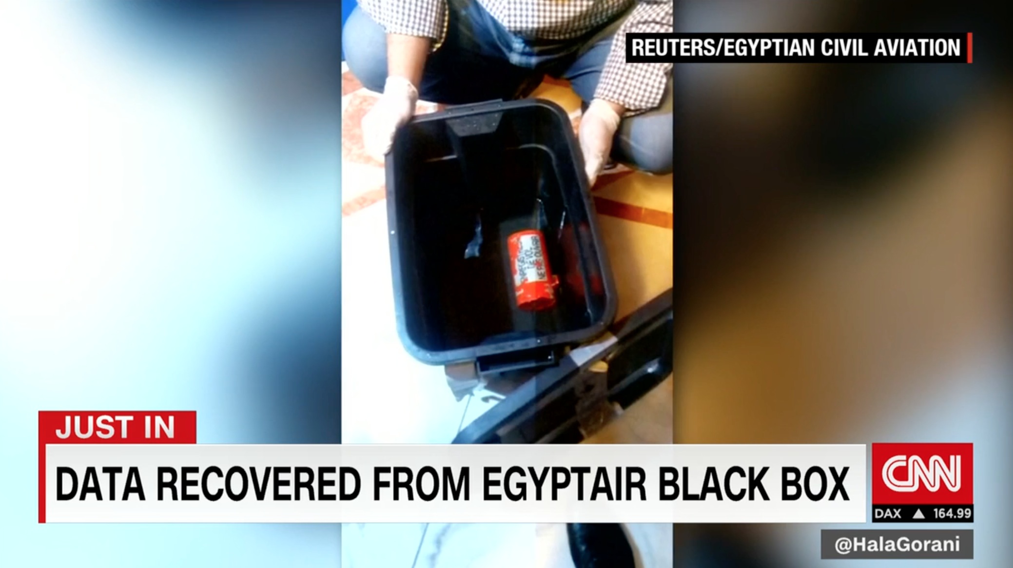 مؤشرات على وجود تلف بحطام رحلة 804 بسبب حرارة عالية