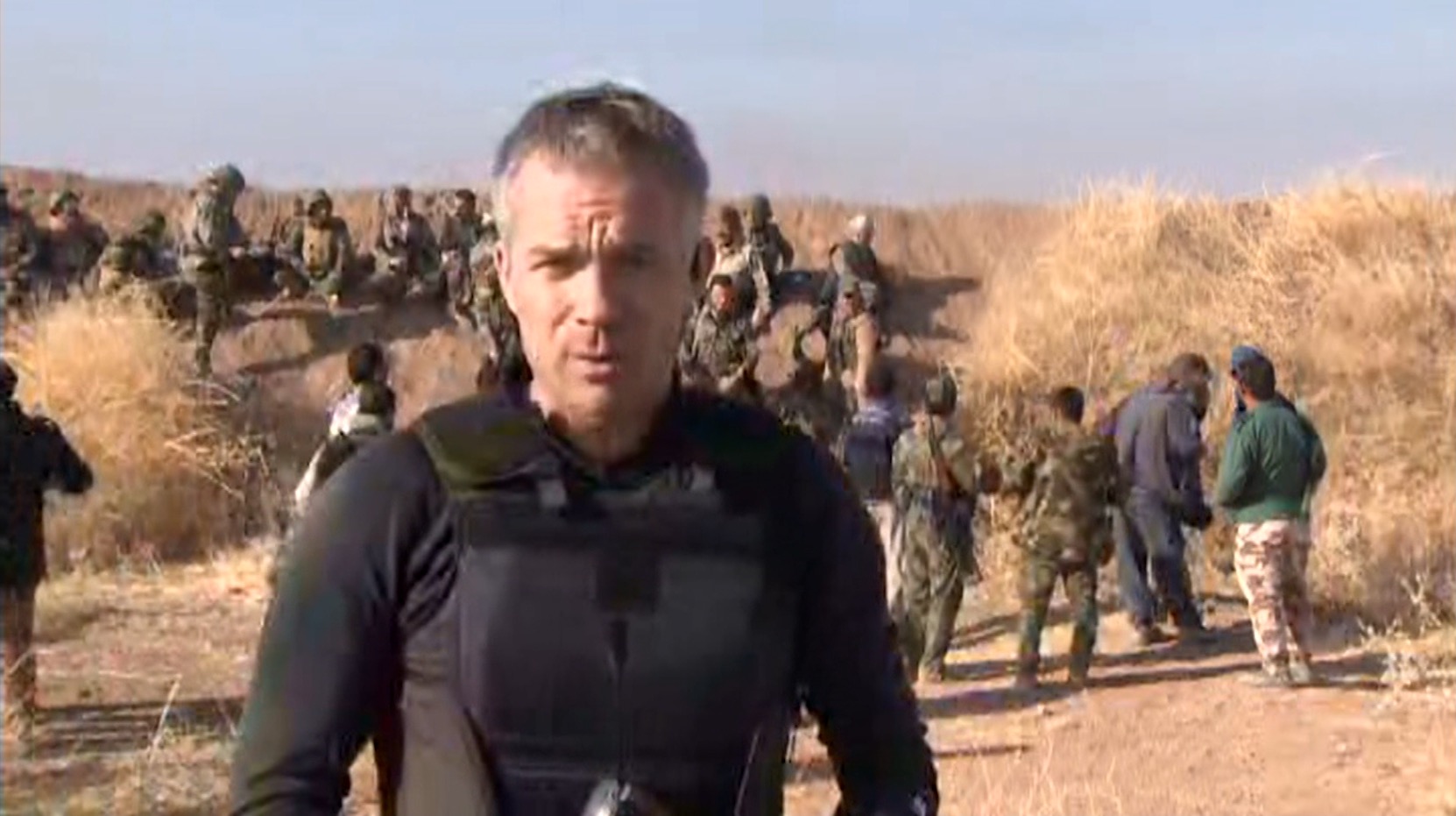 شاهد مراسل CNN في قلب الأحداث بالموصل