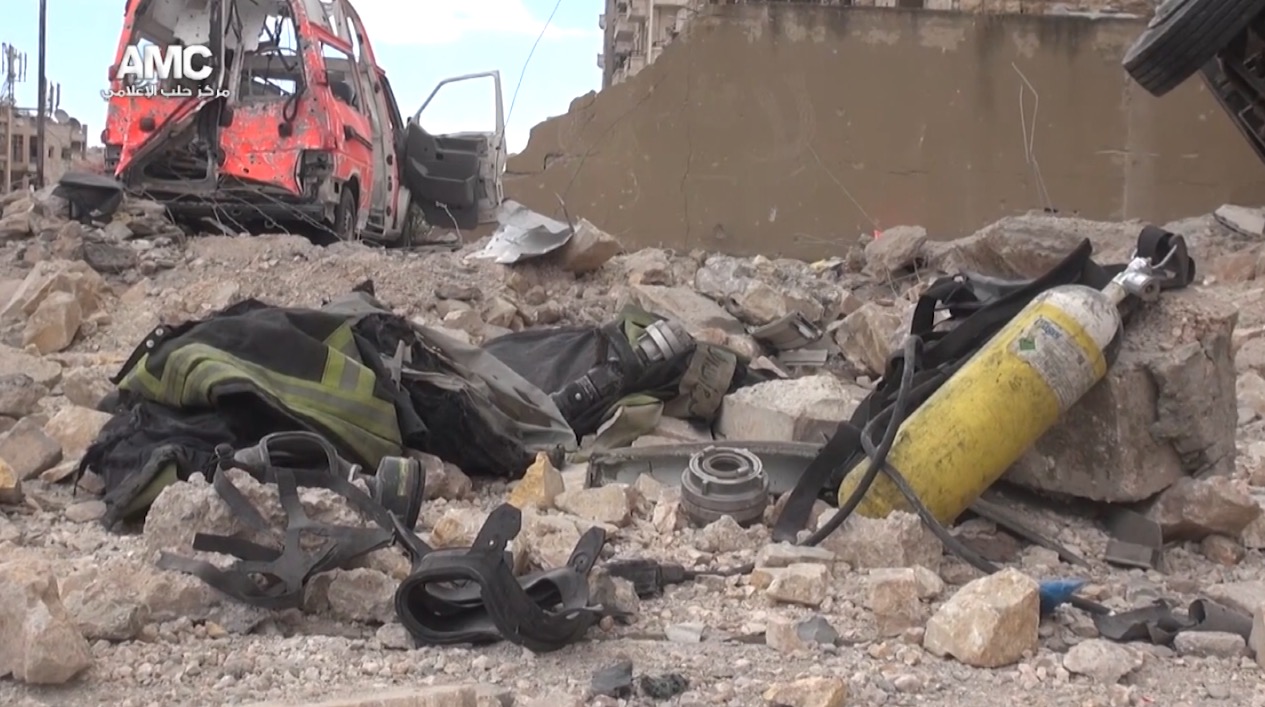 أكثر من 120 قتيلا في عشرات الغارات الجوية على حلب