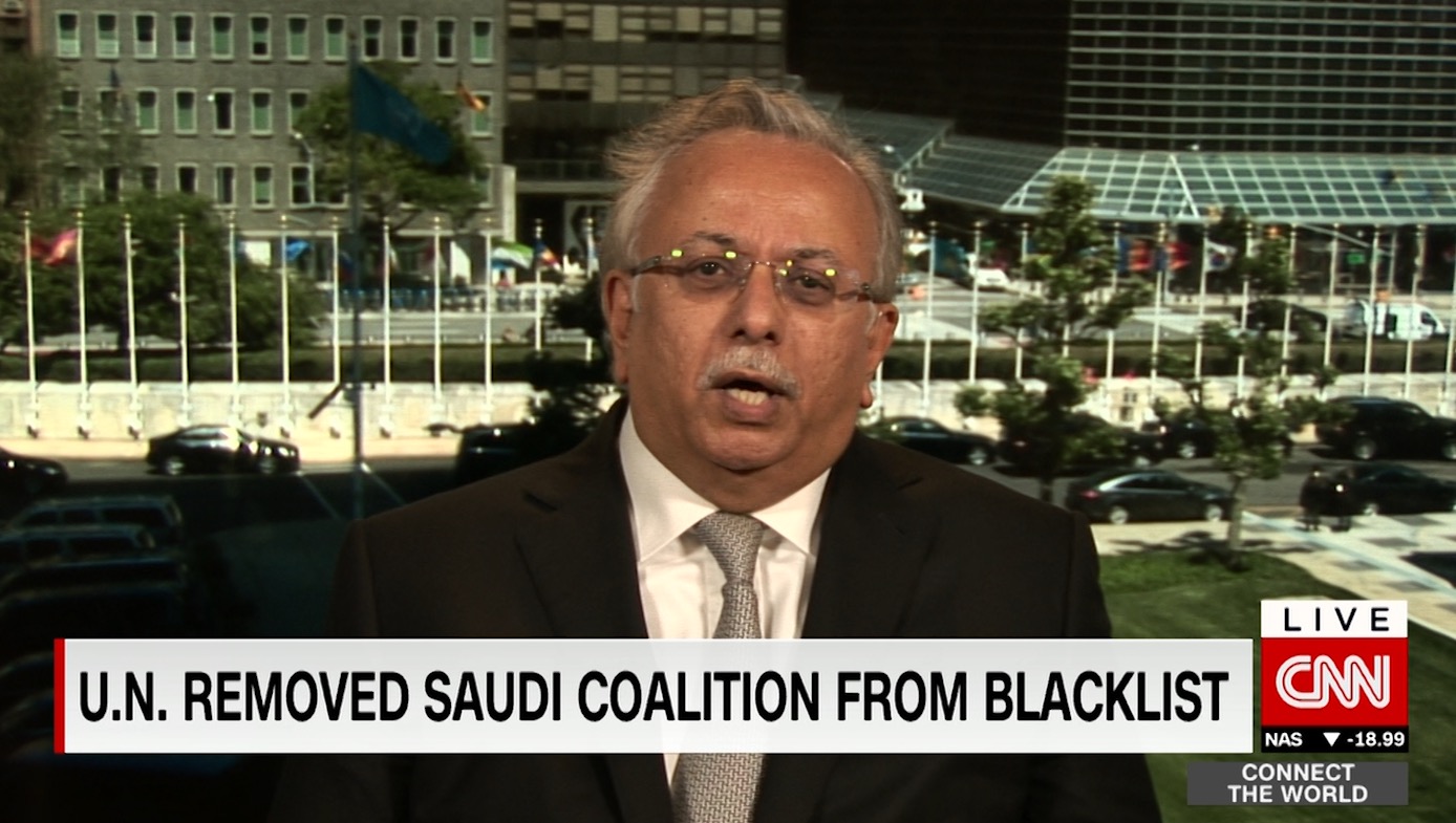 المعلمي لـCNN: السعودية لم تضغط على بان كي مون وأنباء إصدار فتوى ضد الأمم المتحدة مثيرة للسخرية