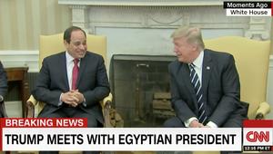 ترامب للسيسي: آمل أنك أعجبت بي أكثر