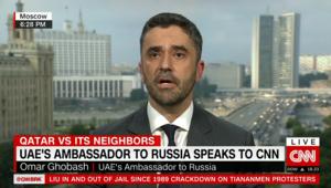 عمر غباش لـCNN: اتفاق تيلرسون مع القطريين لا يحل المشكلة الأساسية