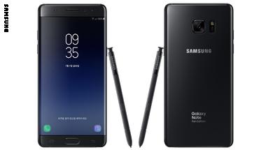 سامسونغ تعيد "نوت 7" باسم "نوت إف إي" 