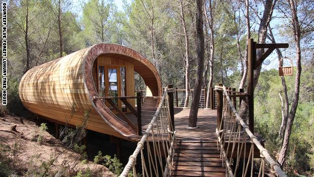 بالصور......هل ترغب بأن تسكن في هذه الشجرة؟ 6 161125160207 fibonacci tree house blue forest 5 super 169