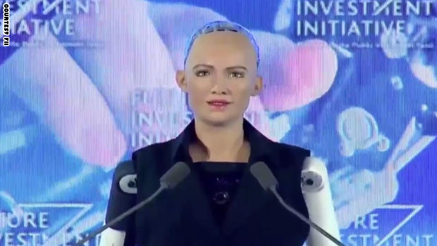 تعرّف إلى صوفيا ... الروبوت الذي حصل على الجنسية السعودية Captureg