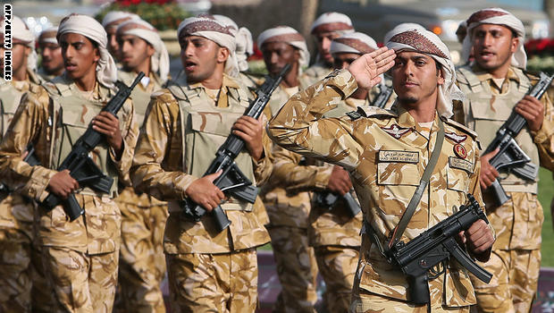 الدوحة : جرح 6 جنود من الجيش القطري عند الحدود الجنوبية للسعودية Qatari%20army%20forces