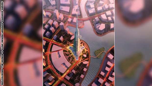 بالصور..هل سيجرد "برج المملكة" برج "خليفة" من لقب أطول برج في العالم في العام 2018؟