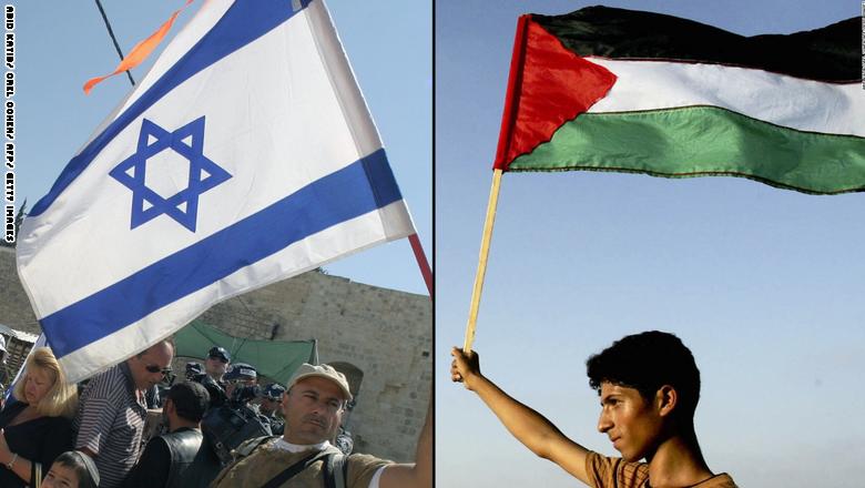 الوثيقة السياسية الجديدة.. حماس: إسرائيل لا تريدنا "حركة معتدلة".. وتل أبيب: يحاولون خداع العالم 170215213257-palestine-israel-flags-getty-collage-full-169