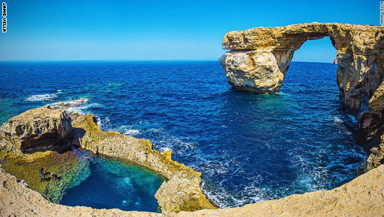 نظرة على نافذة أزور وعجائب طبيعية أخرى في مالطا 