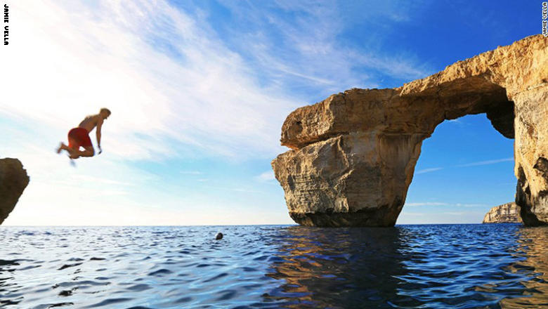 نظرة على نافذة أزور وعجائب طبيعية أخرى في مالطا