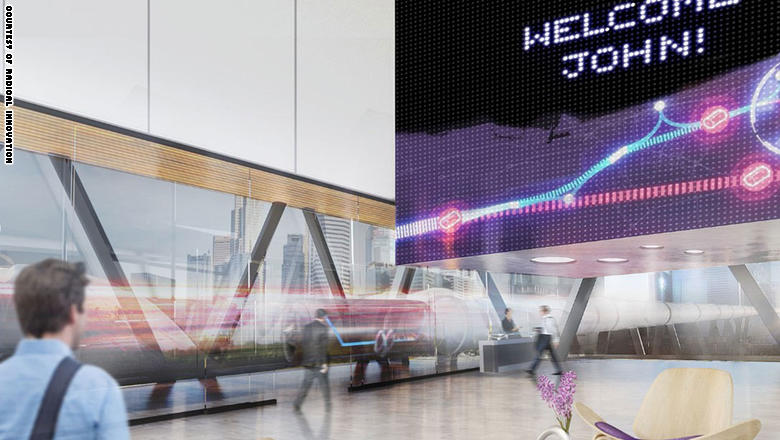 أبعد من الخيال..فندق متحرك عالي السرعة