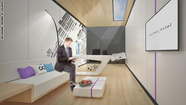 أبعد من الخيال..فندق متحرك عالي السرعة