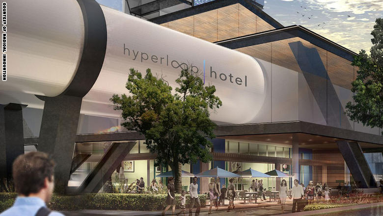 أبعد من الخيال..فندق متحرك عالي السرعة