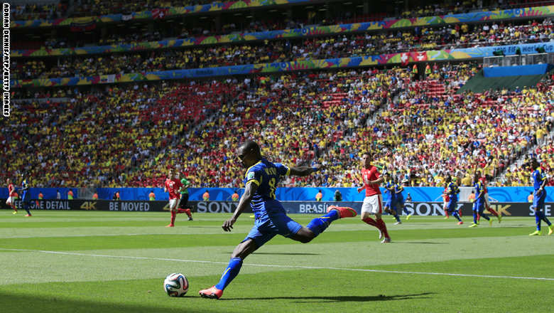 مباراة سويسرا والإكوادور باليوم الرابع لكأس العالم
