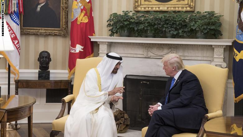 ترامب يستقبل محمد بن زايد في البيت الأبيض