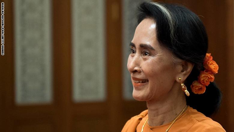 المرزوقي ينتقد بشدة زعيمة بورما: هذه المرأة غير جديرة بالاحترام