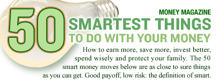 50 Smartest things to do with your money