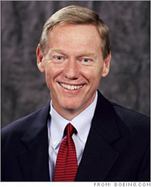 Ford CEO Alan Mulally announced a widespread bonus plan for most Ford employees despite the company's losses.