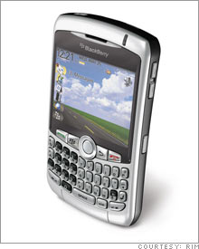 The new BlackBerry Curve