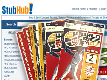 StubHub signed a sponsorship deal with Major League Baseball in 2007, but saw the NFL go with rival TicketMaster.