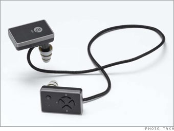 Etymotic Research's ety8 Bluetooth earphones, $199 ($299 with iPod Bluetooth adaptor)