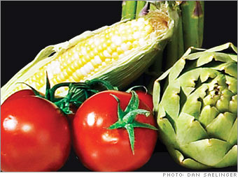 Produce has a carbon footprint