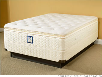 Sealy Silver Coast Ultra Plush Euro pillowtop<br>$899 (for queen-size mattress and box spring)