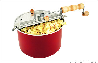 Red Whirley Pop<br>Stovetop Popcorn Popper