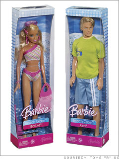 barbie beach glam