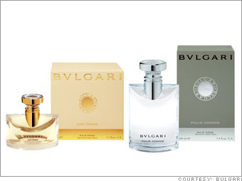 Bulgari Pour Homme and Pour Femme fragrances