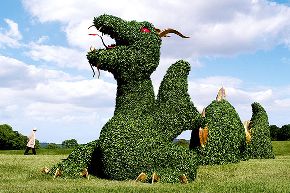 Dragon Topiary