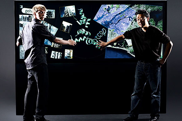 Interactive Touch Media Wall