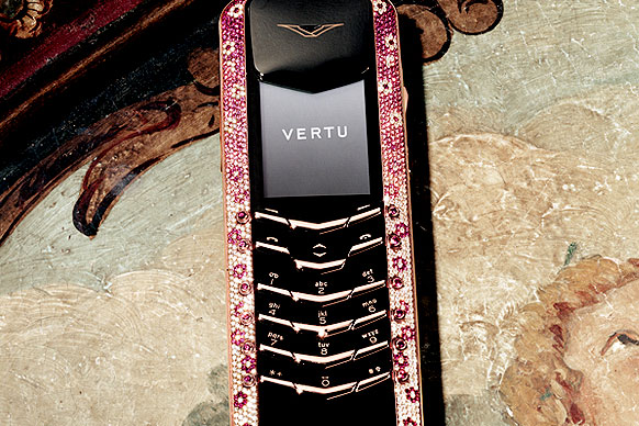 Vertu Signature Diamond Phone
