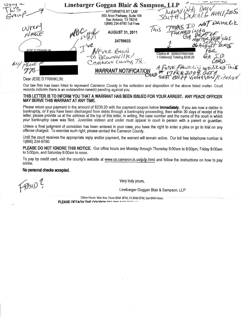 Threatening Letters From A Government Debt Collector Cnnmoney