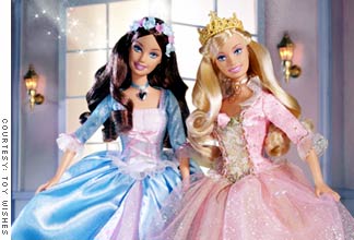 barbie as the princess and the pauper anneliese and erika
