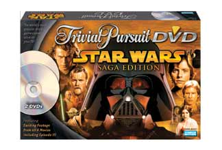 Trivial pursuit DVD Star Wars Saga edition game